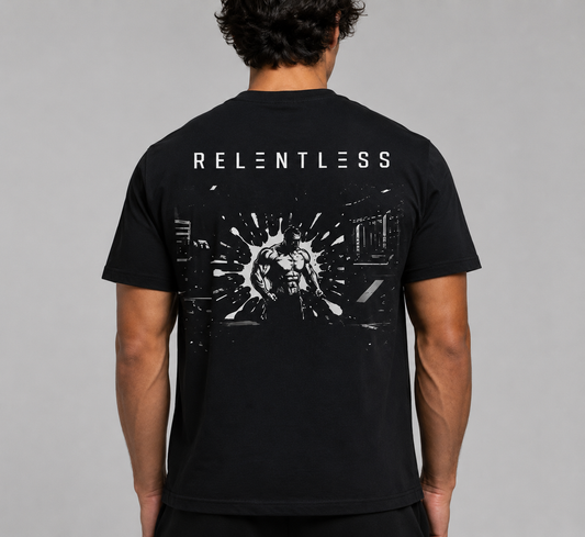 Relentless Graphic Tee – Lightweight 100% Cotton