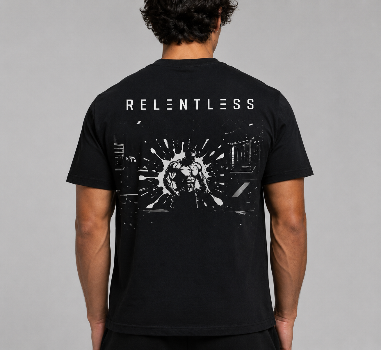 Relentless Graphic Tee – Lightweight 100% Cotton
