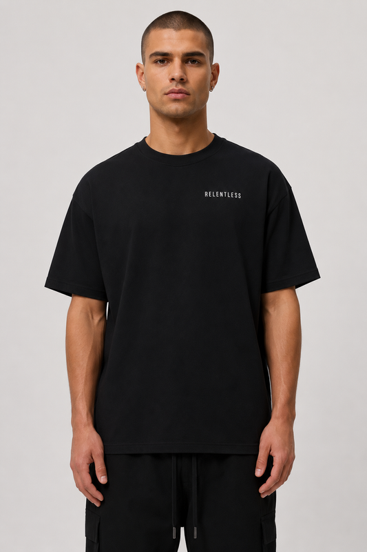 Relentless Essential Oversized T-Shirt – 100% Cotton