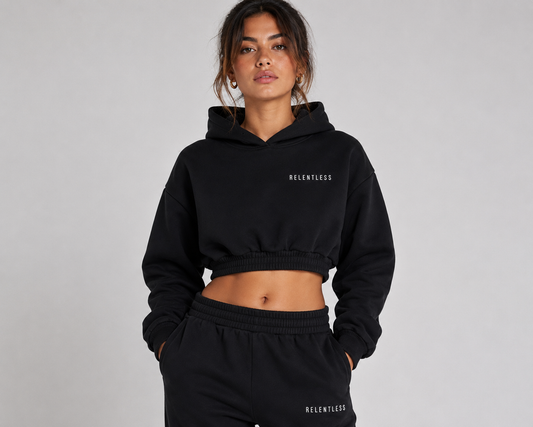 Relentless Essential Cropped Hoodie – Women’s Fleece