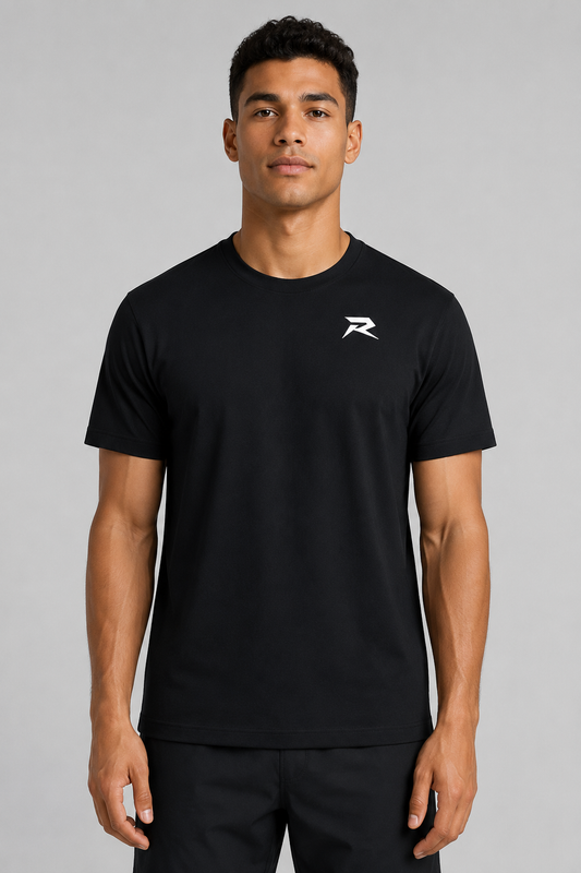 Relentless Signature Tee – Midnight Black